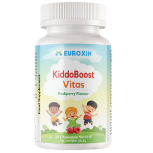 KiddoBoost Vitas – Raspberry Chewables