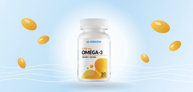 Euroxin Omega-3 1000 mg softgels